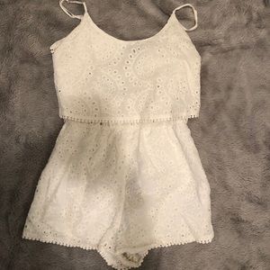 White romper